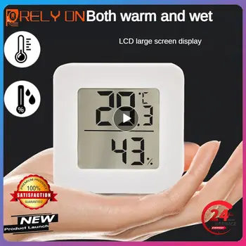 1 ~ 7ШТ Мини-стаен термометър с LCD Дигитален Стаен влагомер Сензор за влага Влага в помещението Термометър-влагомер