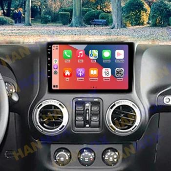 10-инчов Сензорен Екран 2Din Android Автомобилен Радиоприемник за Jeep Wrangler Авто Стерео GPS Навигация Авторадио Мултимедиен Плеър Bluetooth