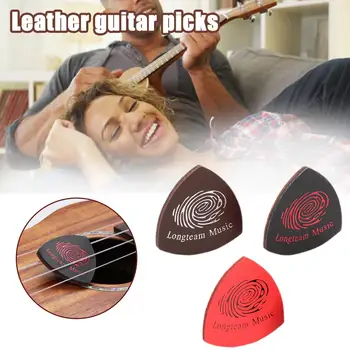 3.5 см Кожена Невротрансмитер за китара, Хавайска китара, Бас Невротрансмитер, Цветни Невротрансмитер, от Телешка кожа, с различен цвят P6B0