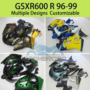 GSXR 600 1996 1997 1998 1999 Възстановяване на Комплекта Обтекателей за SUZUKI GSXR600 R 96 97 98 99 Мотоциклет Безплатна Настройка Обтекателей