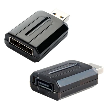 USB адаптер за 2,5-инчови и 3,5-инчови твърди дискове с 
