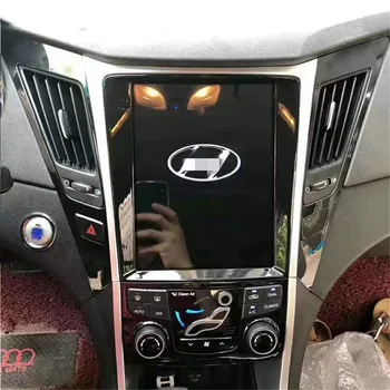 Вертикален екран на Android 13.0 за Hyundai Sonata 8 2010-2015 Автомобилен мултимедиен плеър Tesla GPS Навигация Радио 4G Стерео видео