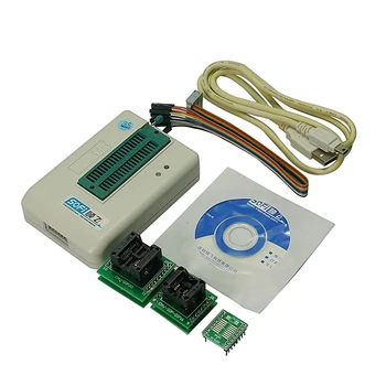 Високоскоростен СОФИ SP8-A SPI Bios USB Universele Programmeur с адаптери за контакти met IC 3 stks en ISP за изтегляне на кабел