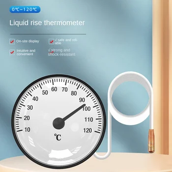 Воден Термометър точност ръководят Преносим За Дома в закрито с Датчик 0 °-120 ° Показалеца Разширяване на Течности вода Термометър Инструменти