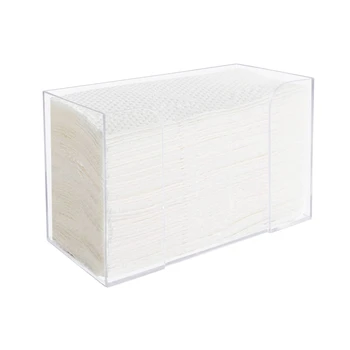Диспенсер за хартиени кърпи за маса, Прозрачен Държач за кърпички За Гости, Подходящи За Z-образни, C-образни или Многократни Хартиени кърпи за ръце