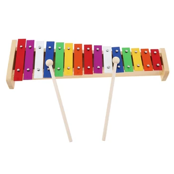 Дъгата вибрафон Orff, Музикални инструменти, детски образователни играчки, Ударни инструменти, подарък за деца