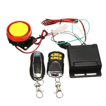 Крадец аларма за мотор 12V и анти-кражба система за Дистанционно управление на Пускането на един бутон за мотори, скутери, мотоциклети