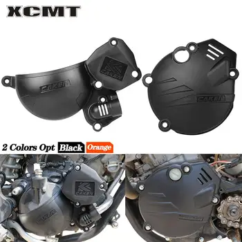 Мотокрос Оранжево-Черен Протектор Съединител Защитно покритие за Запалване За Loncin MT250 KEWS K18 Hengjian HJ250h-R 2T Kayo KT250 Dirt Bike