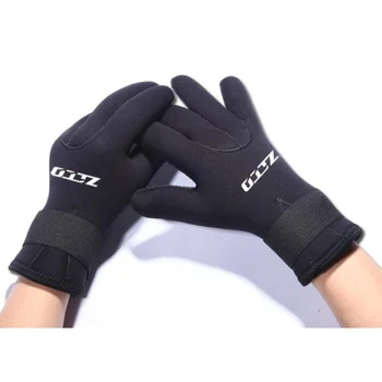 Нови неопренови ръкавици за гмуркане, 3 мм Нескользящие ръкавици за плуване, Черни топли ръкавици за неопрен за каяк, сърф, гмуркане с шнорхел, лов