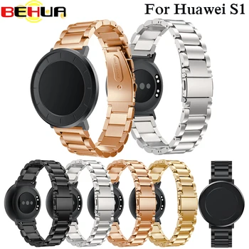 Преносимото 18-мм Лента часа Huawei S1 Watch Smart band за Huawei Honor S1 Стил Метални Каишки За Ръчни Часовници и Аксесоари За Ремъците На Часа