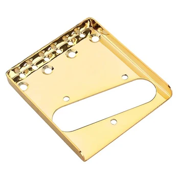 Тампон за китарен мост Top Loader за да го получите електрически китари Резервни части и аксесоари (злато) 85,5 mm