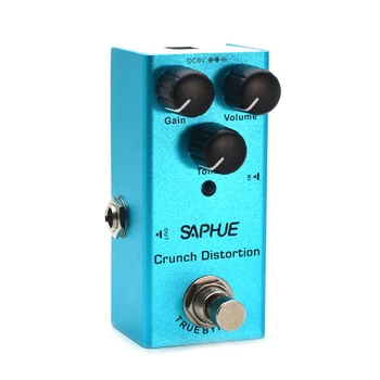 Эффектор за електрически китари SAPHUE Mini Monotype DC 9V с ключа True Bypass За комплекти с няколко электрогитарами